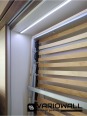 Horni led nad posteli detail