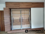 Odsunuty panel sklopna postel